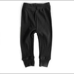 Ribbed Legging-Black